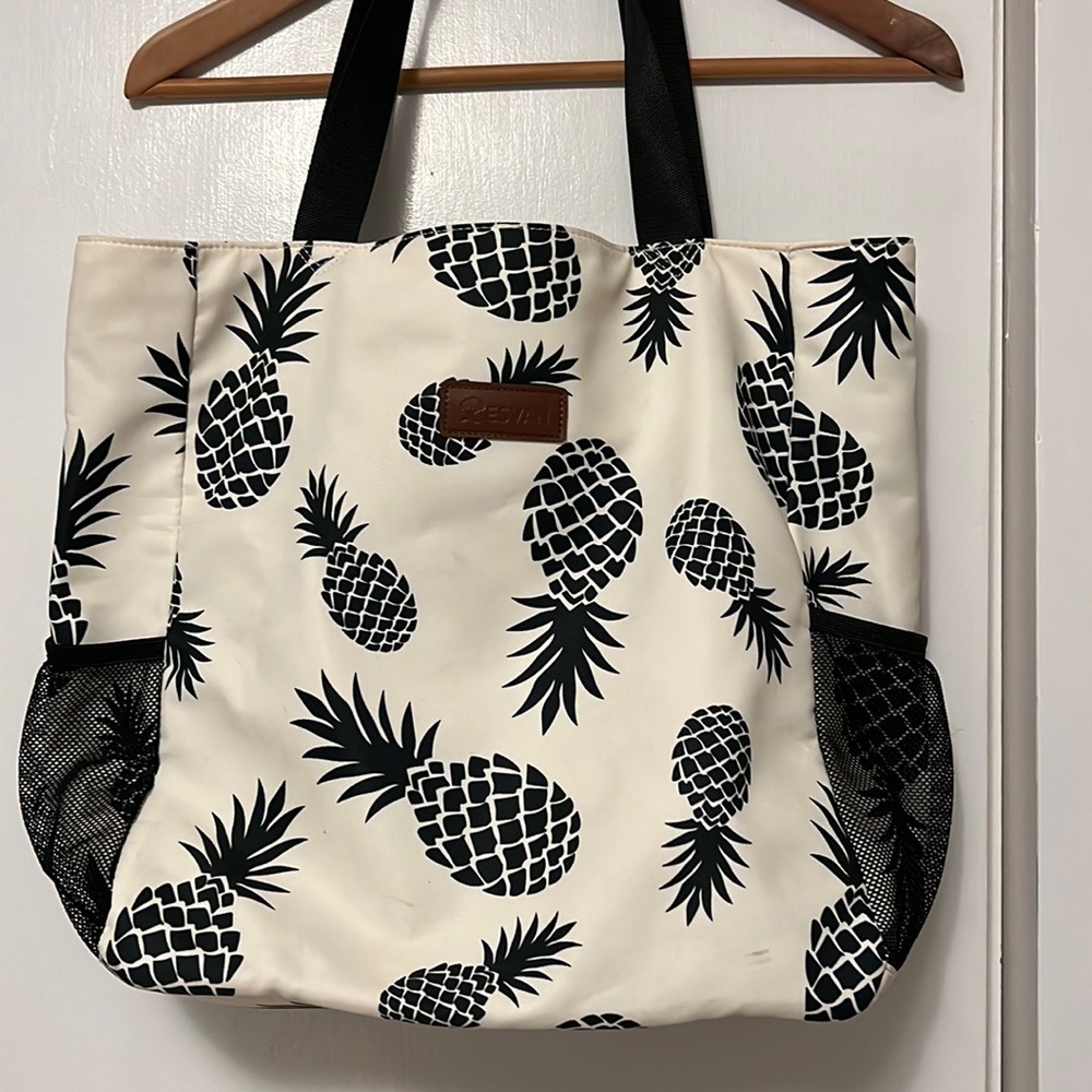 Esvan pineapple aloha bag super light cute travel bag